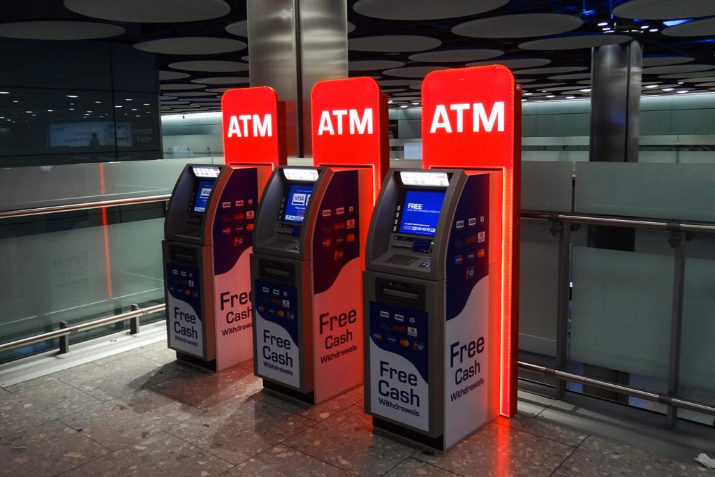Bespoke freestanding ATM Signage