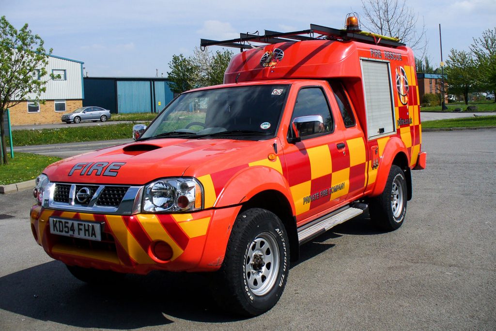 Vehicle Graphics to PB Fire Nissam van.