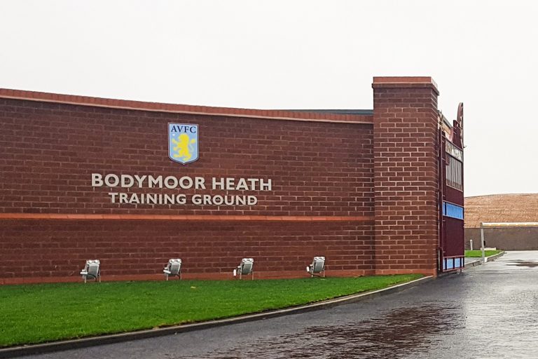 Aston Villa Bodymoor Heath Training Ground Sign Systems UK Ltd