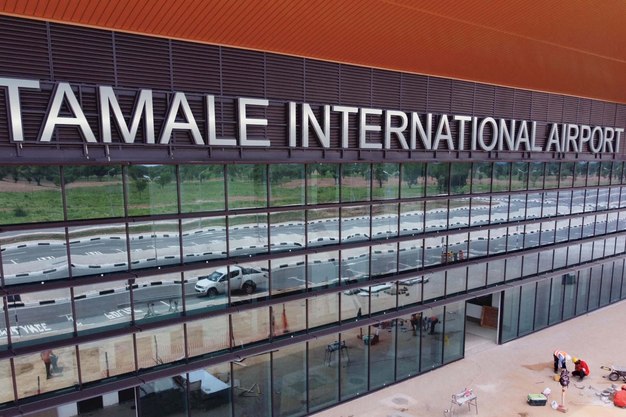Tamale International Airport in Ghana, West Africa Sign Systems UK Ltd